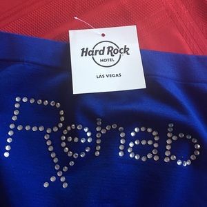 Rhinestone Bandeau Top Rehab